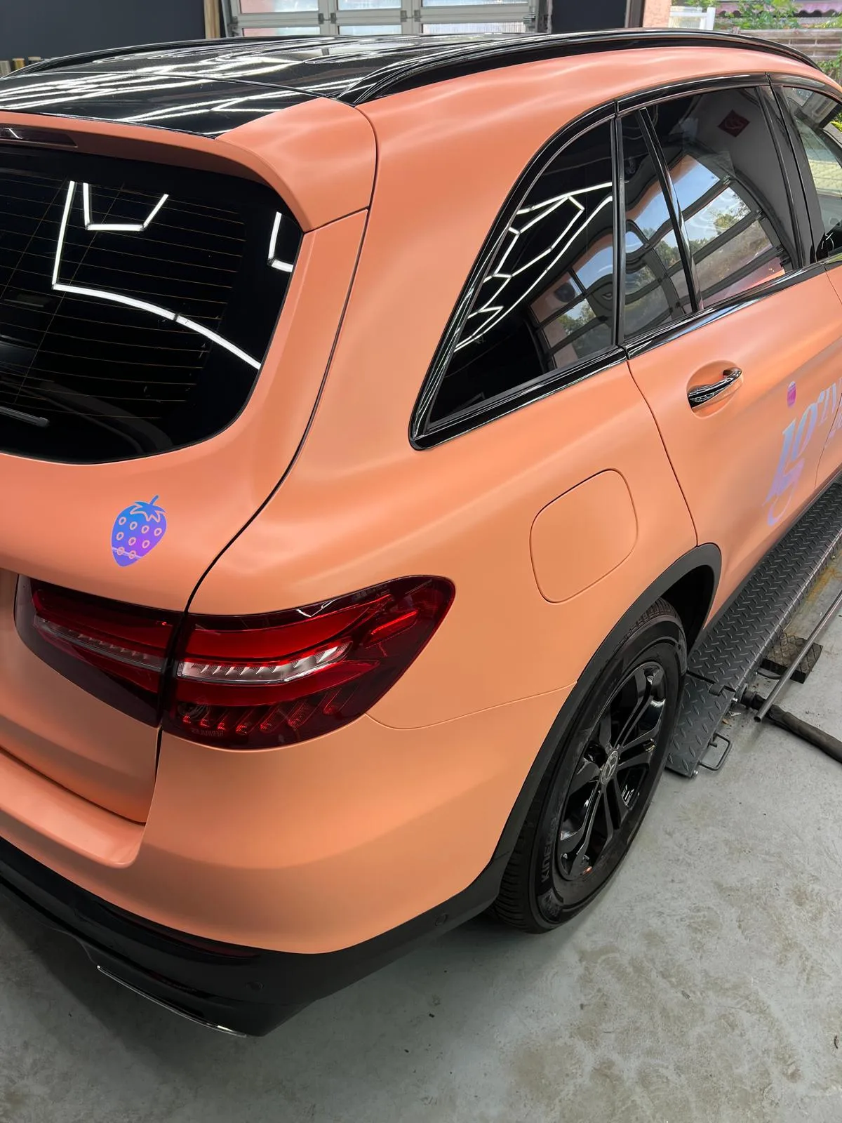 Mercedes GLC Satin Orange